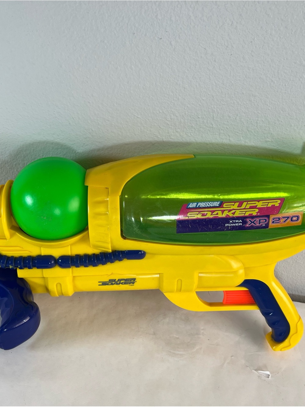 Super Soaker XP 270-Style Yellow & Green‎ Water Blaster